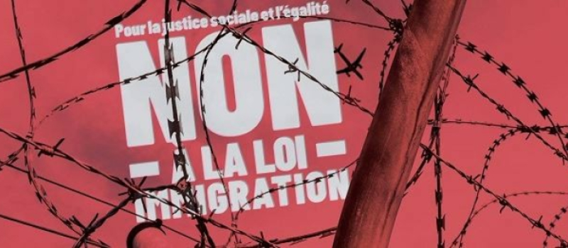 Loi immigration : manifestation contre la loi le 18 décembre à 18 heures