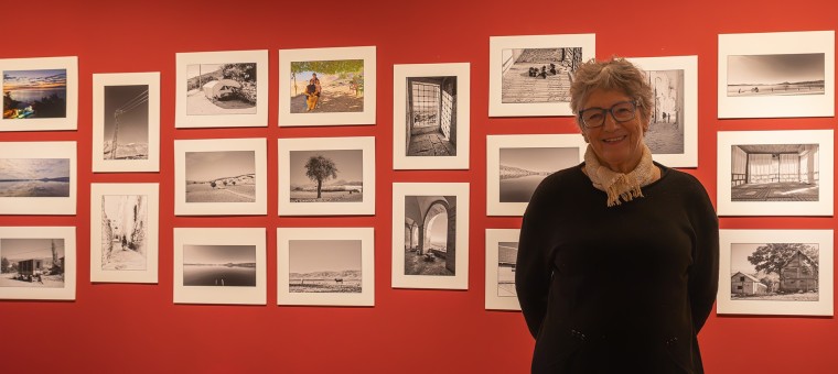 Polli Kaminski expose des photos à Lectoure