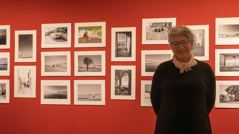 Polli Kaminski expose des photos à Lectoure
