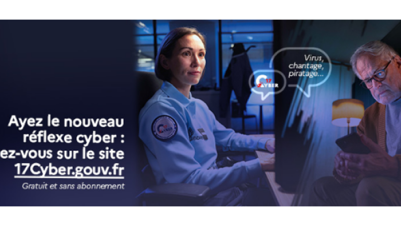 Pour lutter contre la cybermalveillance, lancement du 17Cyber, l'équivalent numérique du 17