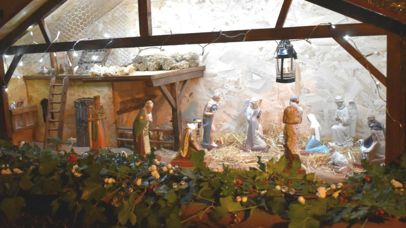 Le chemin des crèches vignronnes