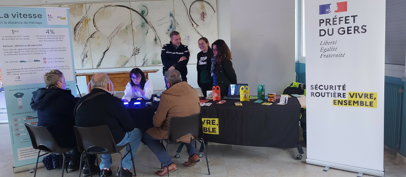 Sécurité routière : opération de sensibilisation à l'approche des fêtes