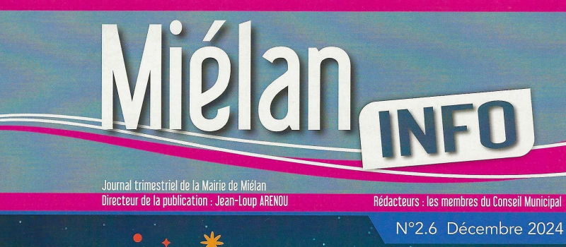 Miélan Info est paru