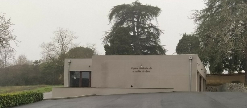 Fermeture provisoire de l'agence funéraire Bertheau  mais service toujours assuré