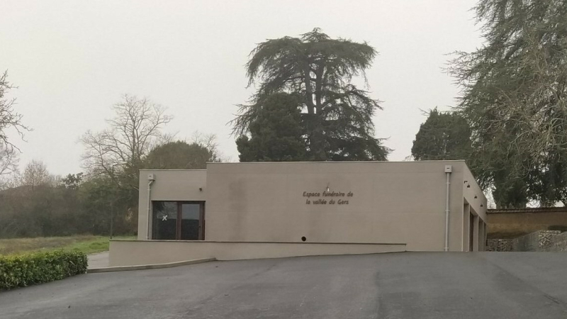 Fermeture provisoire de l'agence funéraire Bertheau  mais service toujours assuré