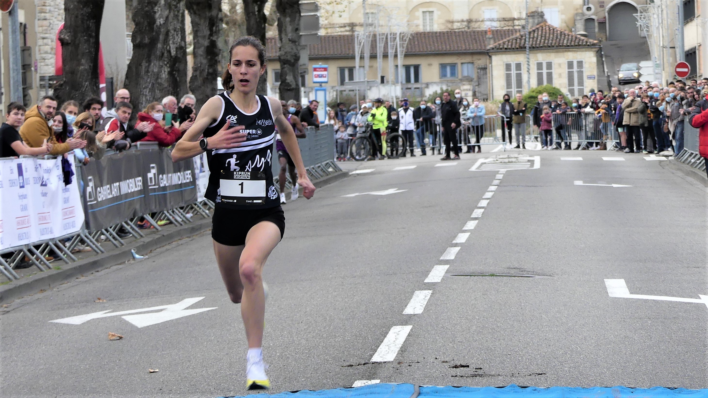Mélodie Julien, membre de l’équipe de France sur marathon et participante des Jeux olympiques 2024.