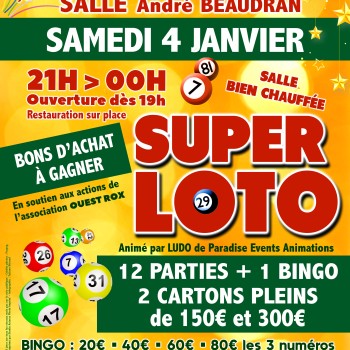 Un loto pour soutenir les activités culturelles