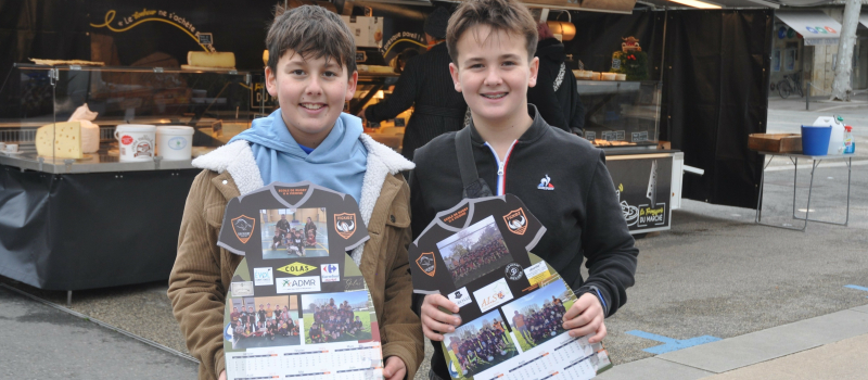 Les enfants de VicKidz vous proposeront leur calendrier sur le marché demain !