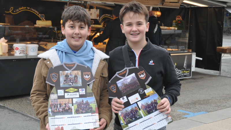 Les enfants de VicKidz vous proposeront leur calendrier sur le marché demain !