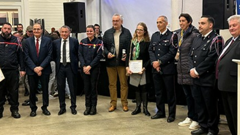 Les employeurs de sapeurs-pompiers volontaires récompensés