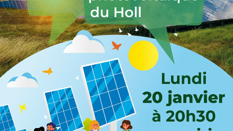 Futur Parc Photovoltaïque du Holl à L'Isle-Jourdain.