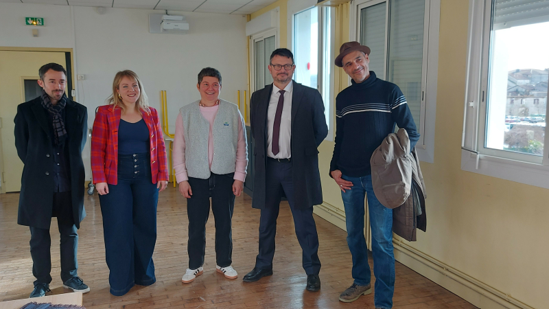 L'artiste WAB en résidence au collège Gabriel Séailles!