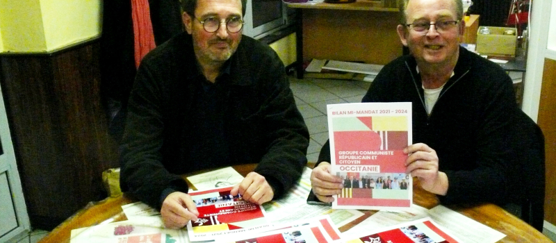 Bilan de mi-mandat : les élus communistes d’Occitanie à la rencontre des militants du Gers