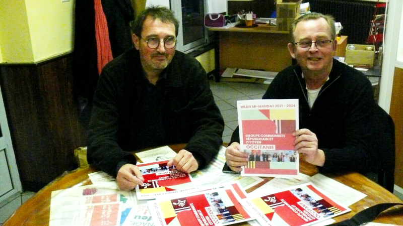 Bilan de mi-mandat : les élus communistes d’Occitanie à la rencontre des militants du Gers