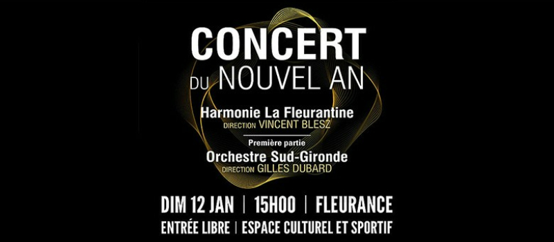Concert du nouvel an, de l’harmonie fleurantine