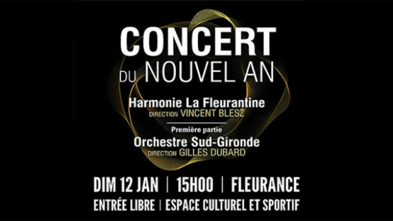 Concert du nouvel an, de l’harmonie fleurantine