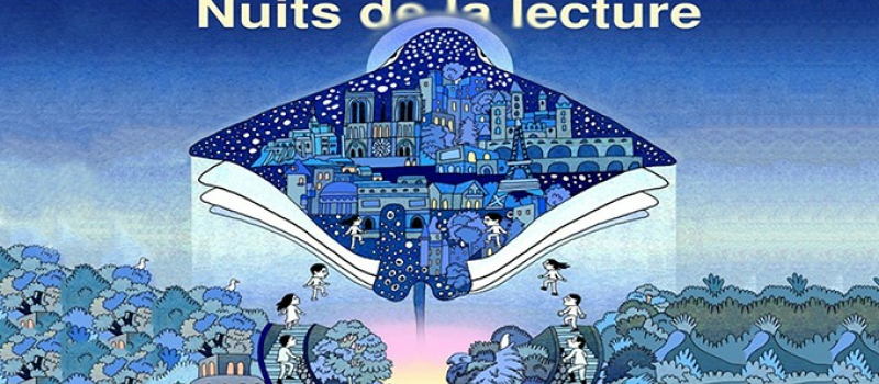 Lecture en nocturne à la médiathèque du Colisée