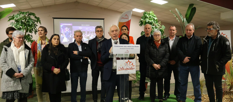 Retour sur la cérémonie des voeux du Maire à L'Isle-Jourdain.