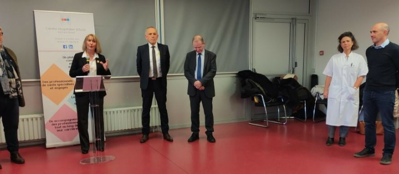 Voeux au Centre Hospitalier d'Auch :  un bilan positif malgré les tensions de fin d'année