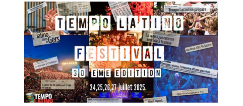 Tempo Latino 2025 : les premiers noms de la 30e édition !