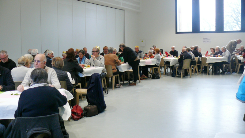L'ASPAD a fêté les reines et les rois lors "d'un goûter galette"