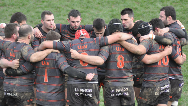UAV Rugby: les Tangos s'inclinent de 2 points face à Maubourguet...