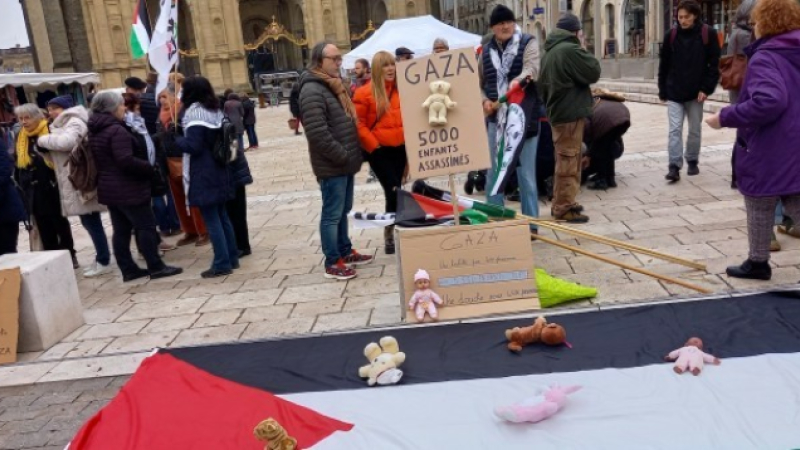 L'association France-Palestine se mobilise samedi 25 janvier à la Patte-D'Oie