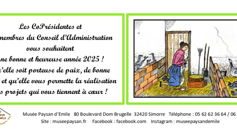 Assemblée Générale du musée Paysan d'Emile