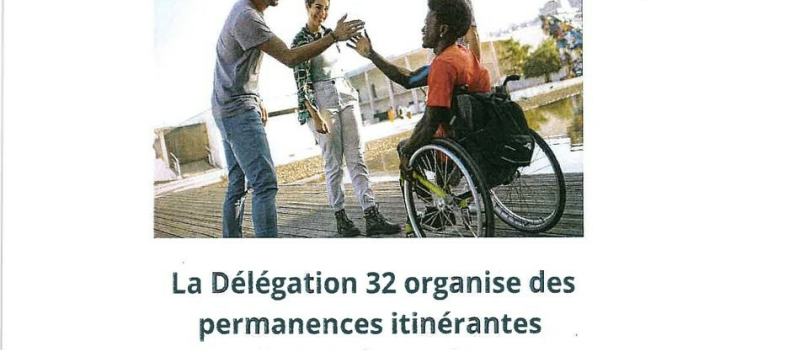 Permanence de la délégation 32 de France Handicap