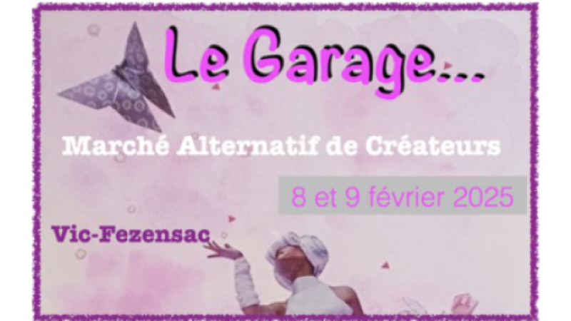 Venez découvrir ce week-end  au "Garage" un marché alternatif de créateurs !