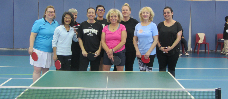 Le tennis de table en verve