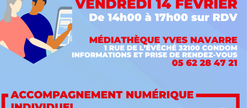 Un conseiller numérique à Condom