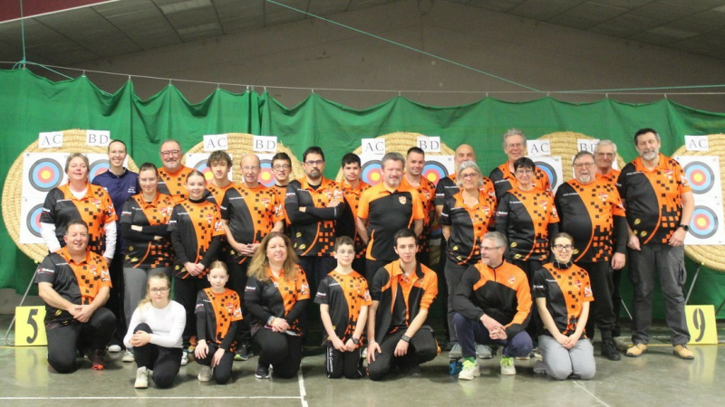 La Flèche Gasconne a reçu le Championnat Départemental de Tir à l'Arc.
