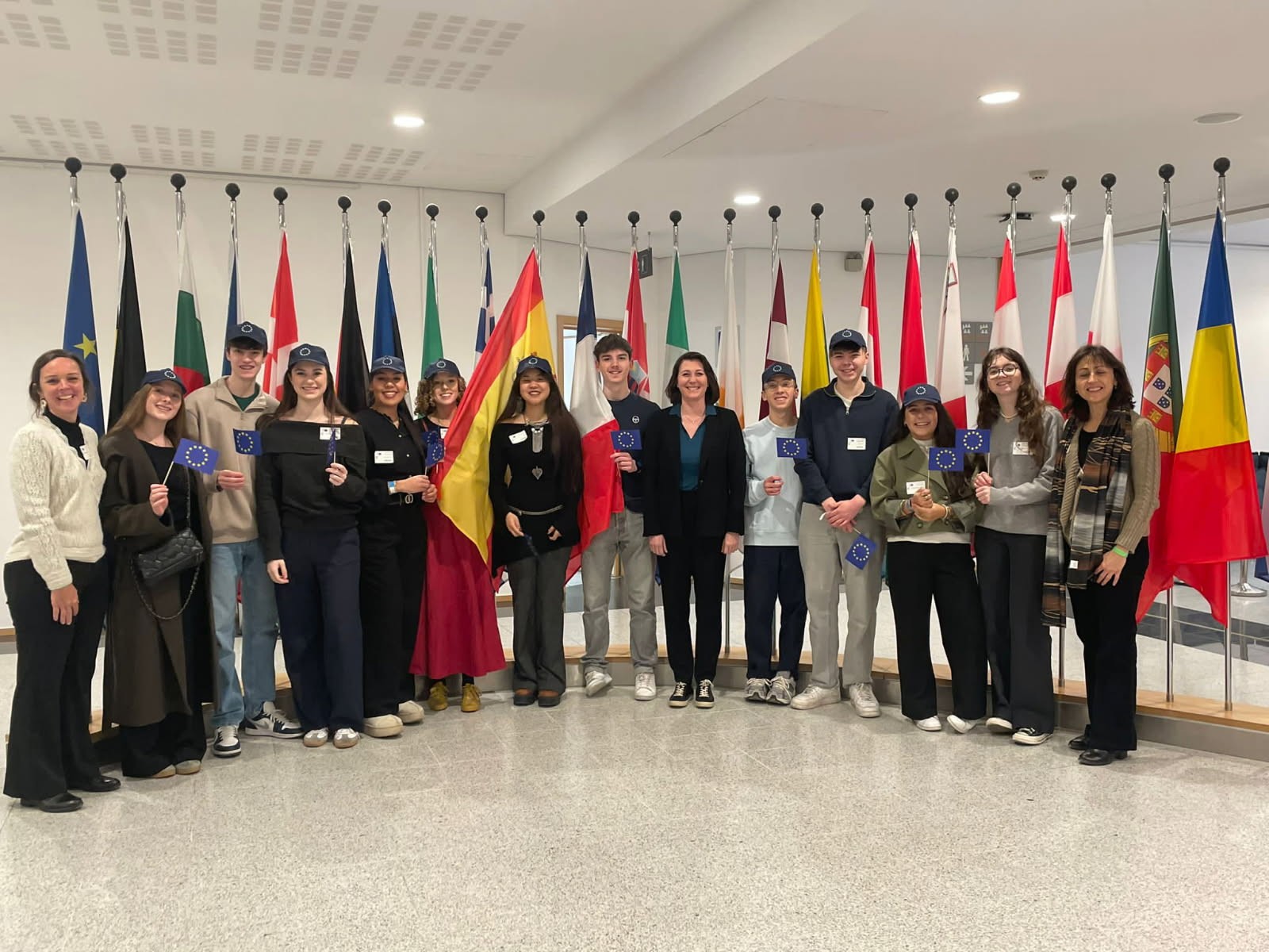 Les élèves de Bossuet visitent le parlement Européen