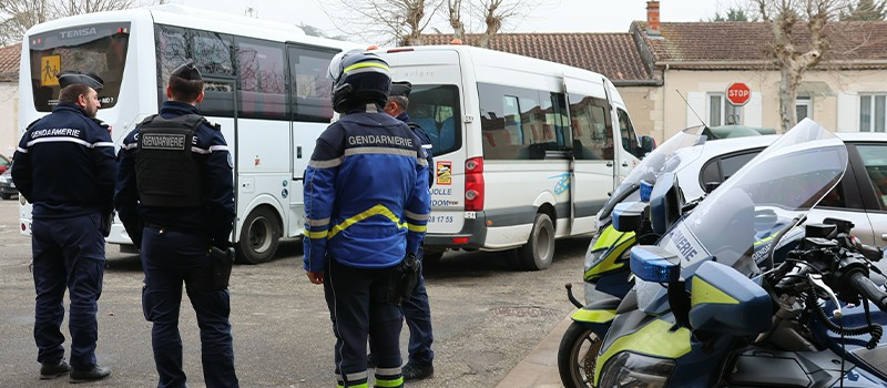 Opération de contrôles renforcés sur les cars scolaires