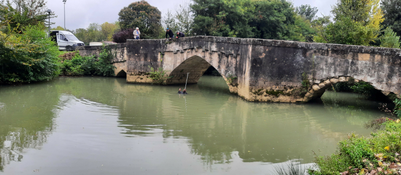 Le vieux pont bientôt partiellement disponible...