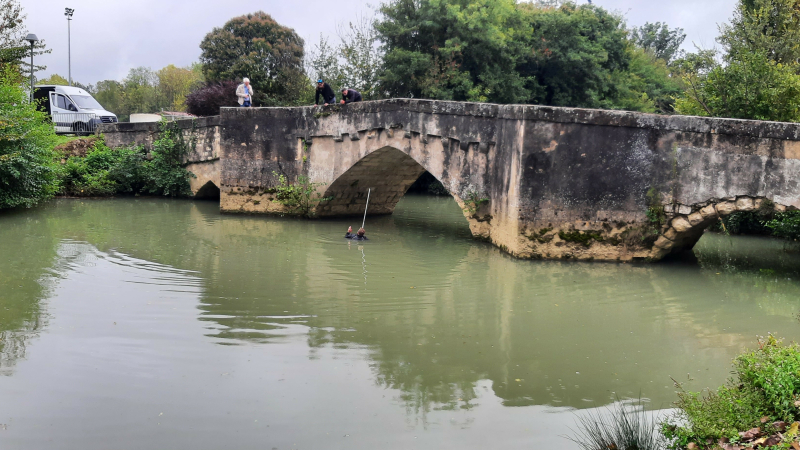 Le vieux pont bientôt partiellement disponible...