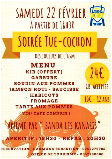 Soirée Tue-Cochon
