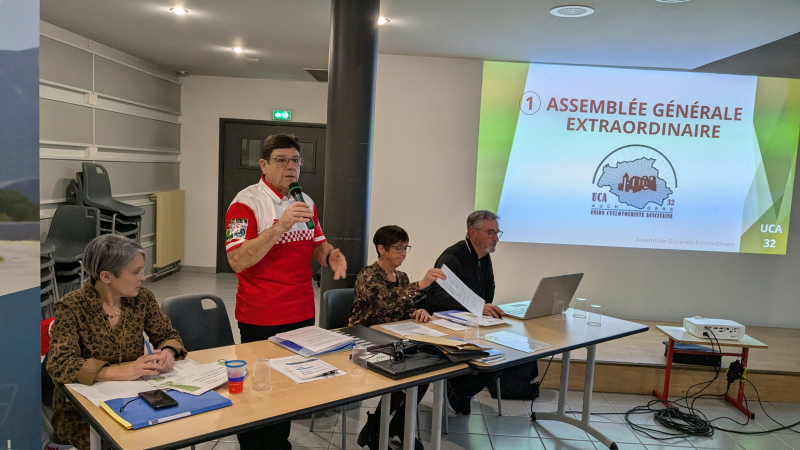 L'Union cyclotouriste auscitaine a tenu son assemblée générale