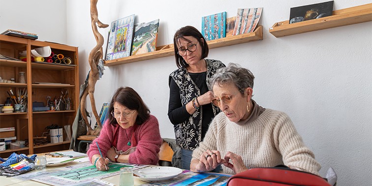 atelier de peinture