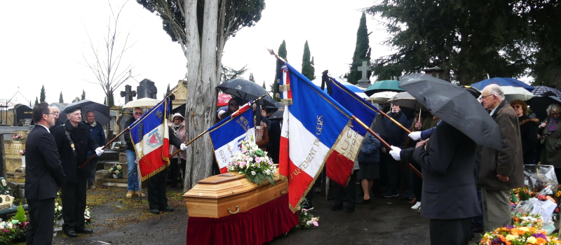 jour de tristesse : l'adieu à Claude