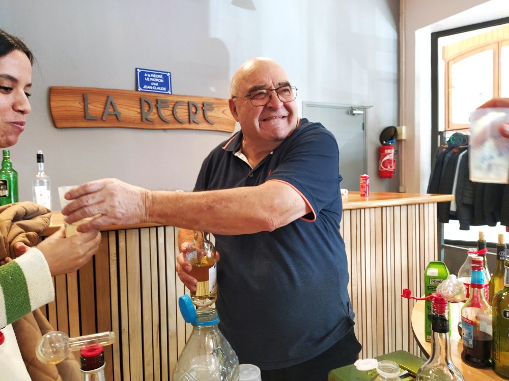 A la Récré, le patron , c'est Jean-Claude et c'est écrit !
