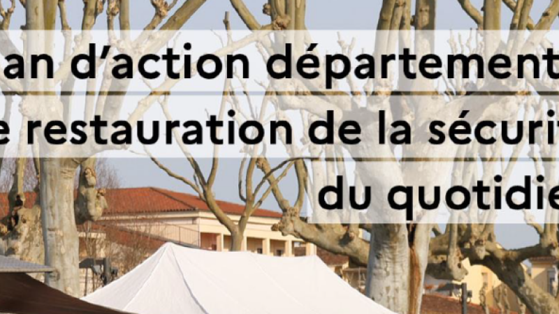 Plan d'action départemental du Gers de restauration de la sécurité du quotidien
