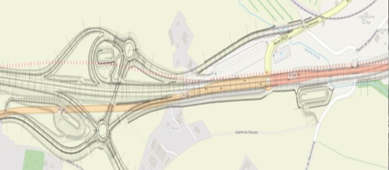 Circulation: mise en service du nouvel échangeur Ouest à l’Isle-Jourdain à compter du vendredi 28 Février à 11h