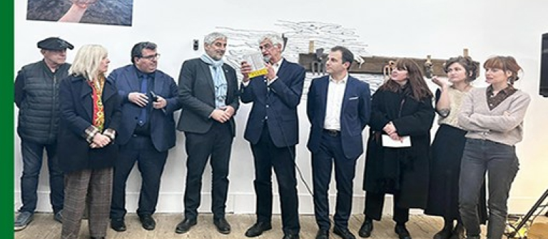 Vernissage de l'exposition « Bleue comme toi »