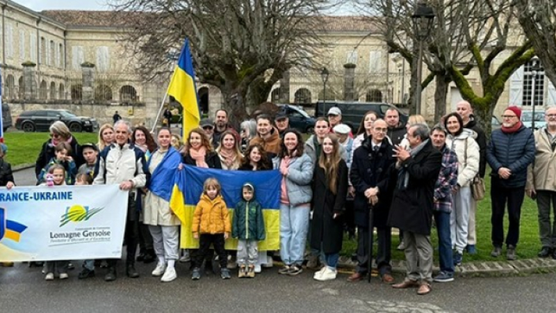 3 ans de guerre : Lectoure se mobilise pour l’Ukraine