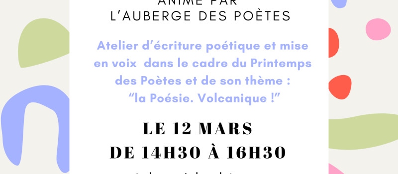 Le Slam à Condom pour le Printemps des Poètes