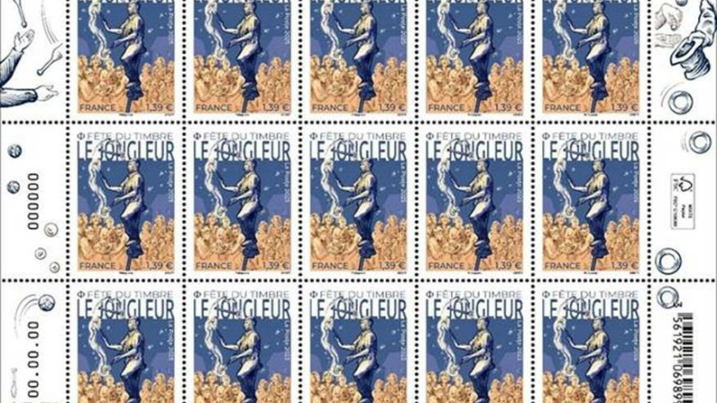 Fête du timbre 2025, entre Philajeune et la Poste, le timbre fait des acrobaties