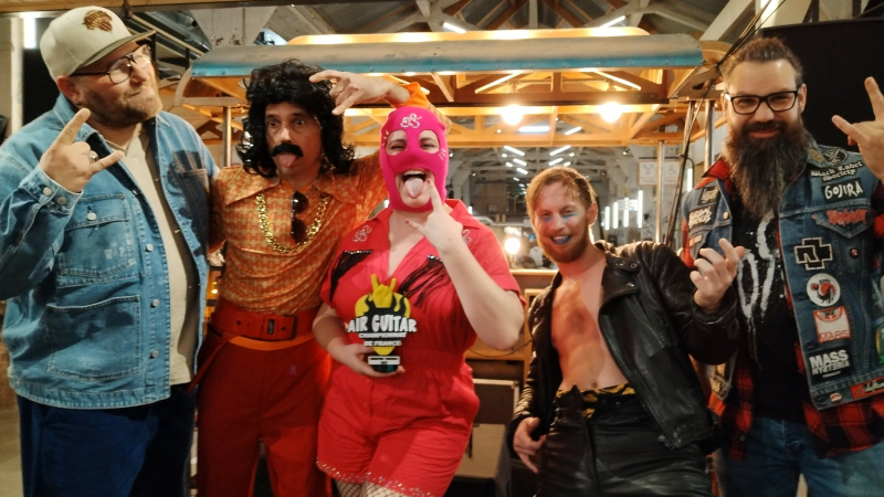 Air Guitar Tour 2025 : La folie du rock invisible continue !