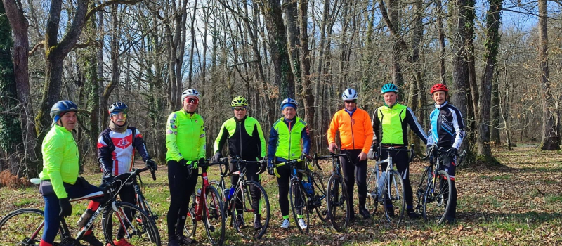 Belle réussite pour la première sortie de l'année du nouveau club de Vélo Loisirs !